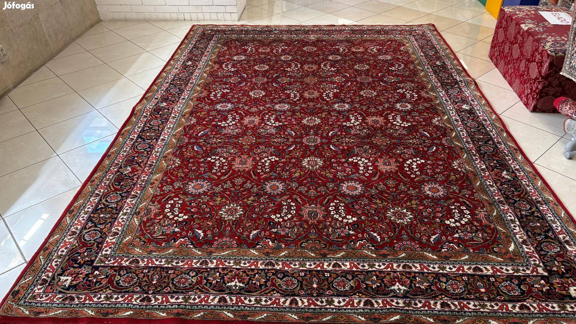 4328 Meseszép Hindu Mahal kézi gyapjú perzsa szőnyeg