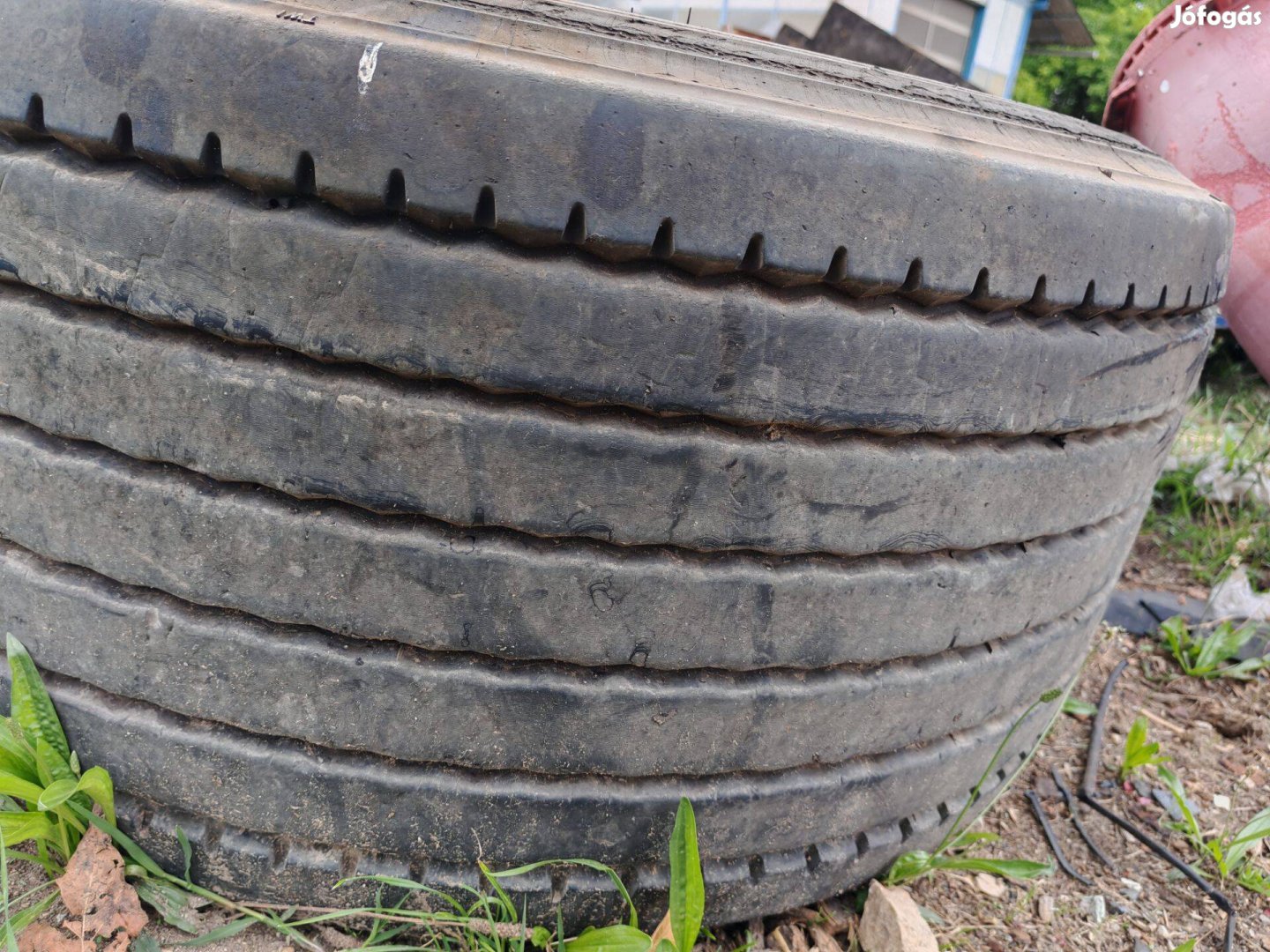435/50 R19.5 Pótkocsi kerekek jó gumikkal