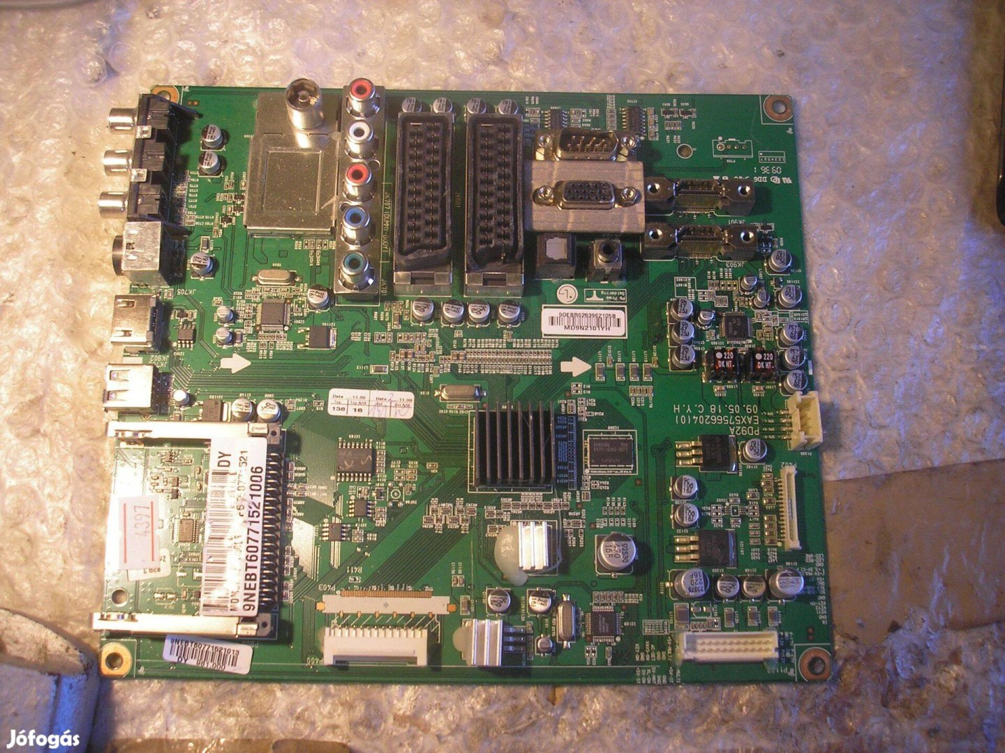 4397 hibás LG mainboard EAX57566204(0) EBT60771521 42PQ3000 50PQ2000 5