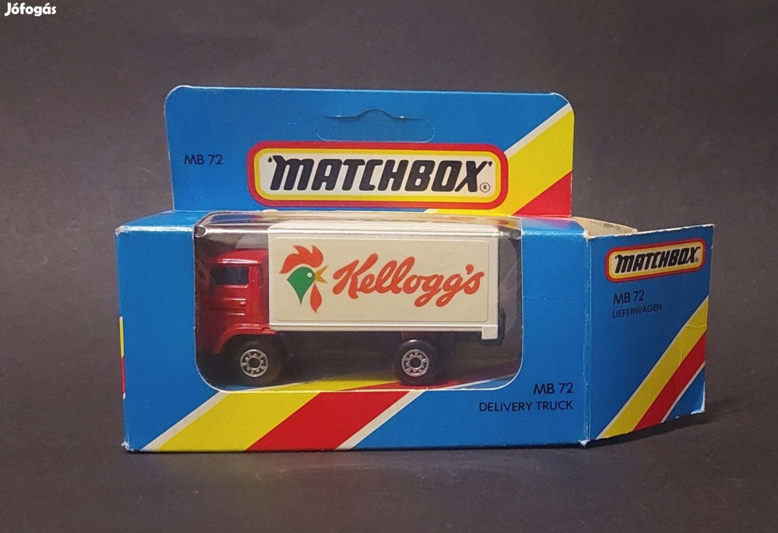 43 éves Matchbox Dodge Commando Kellog's MB 72 kocsi autó jármű