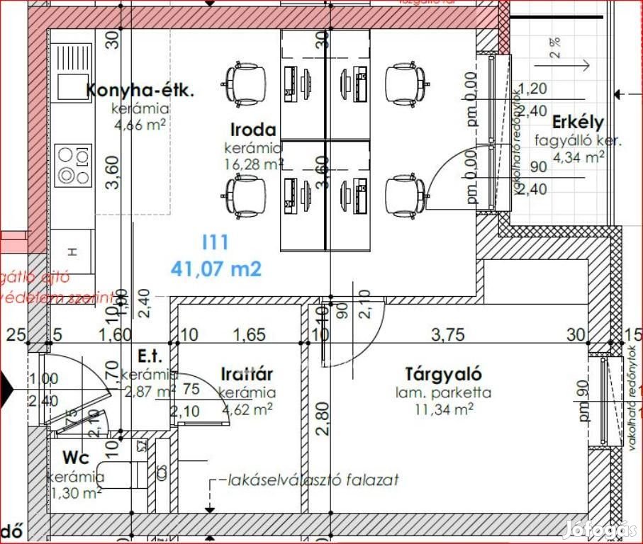 43 nm-es lakás eladó Győr