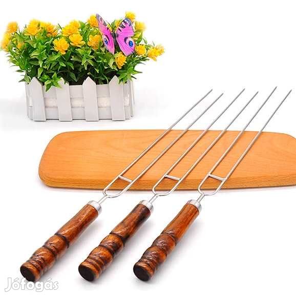 43cm-es FanyelŰ Dupla Grillnyárs 2772