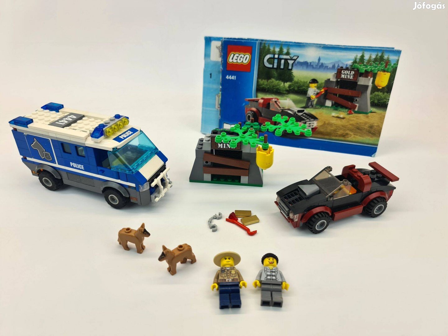 4441 Lego City Rendőrkutyás furgon