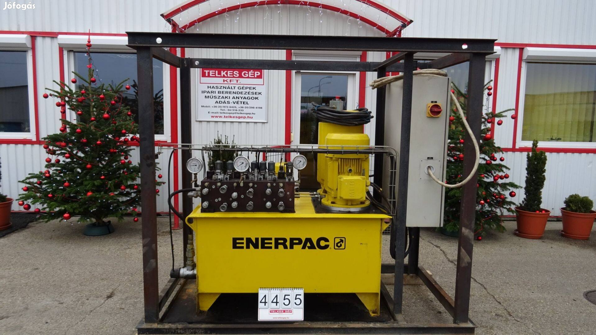 4455 - Hidraulikus tápegység Enerpac