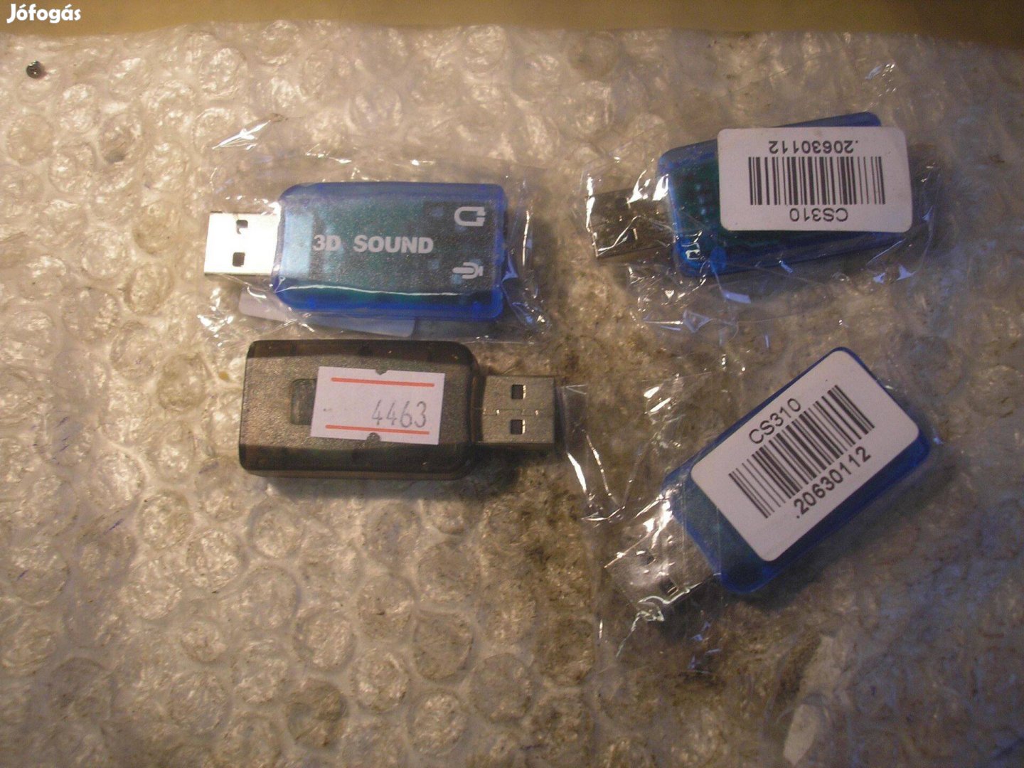 4463 USB hangkártya 2.1 winxp WIN7 WIN8.1 Win10