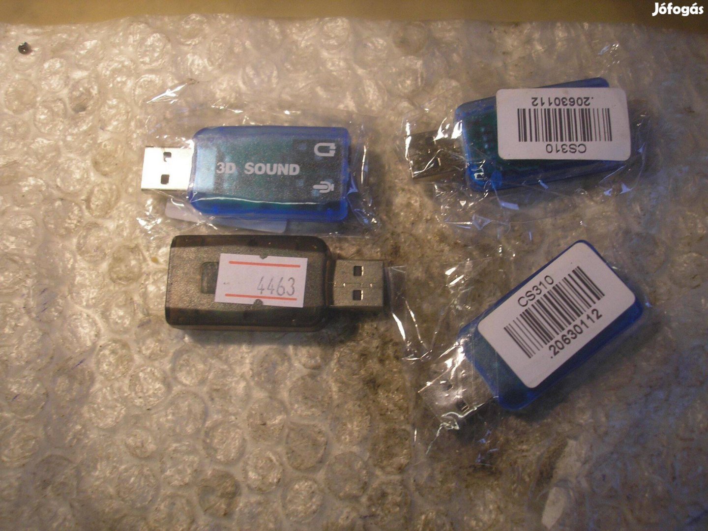 4463 USB hangkártya 2.1 winxp WIN7 WIN8.1 Win10