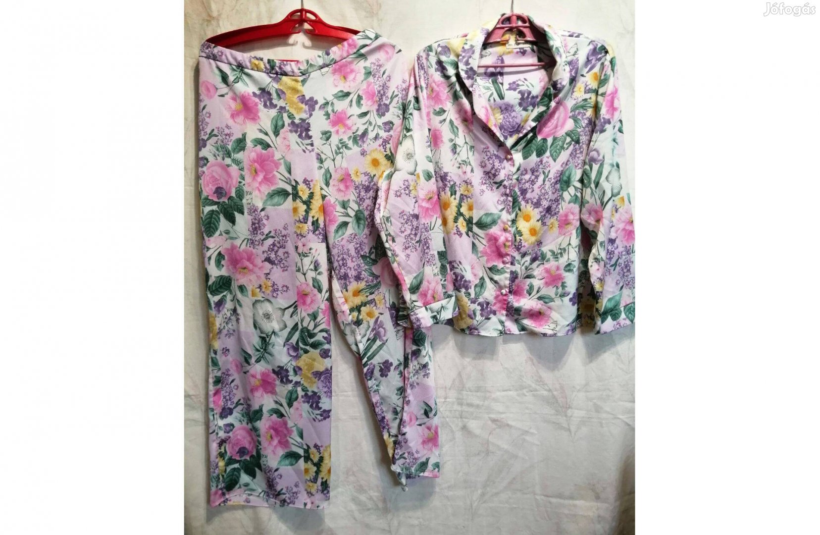 44-46-os női pizsama szett, együttes, garnitúra, hálóruha, alvóru