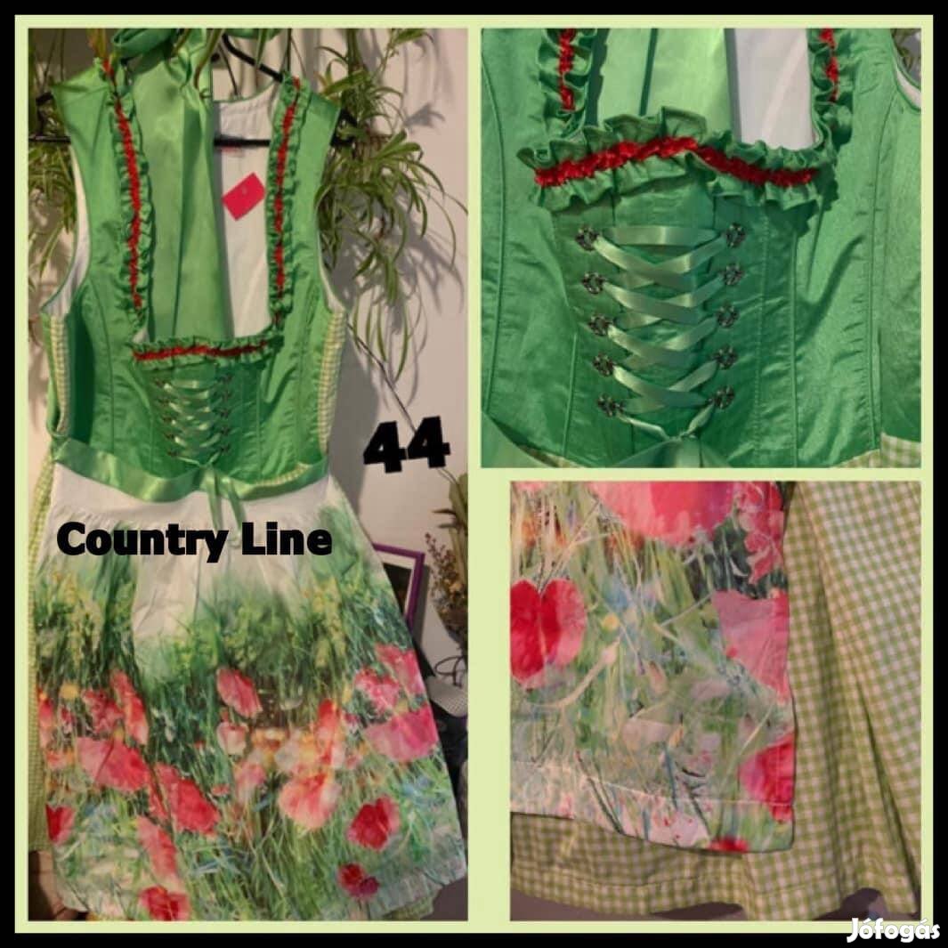 44-es Dirndl ruha zöld /Country Line/