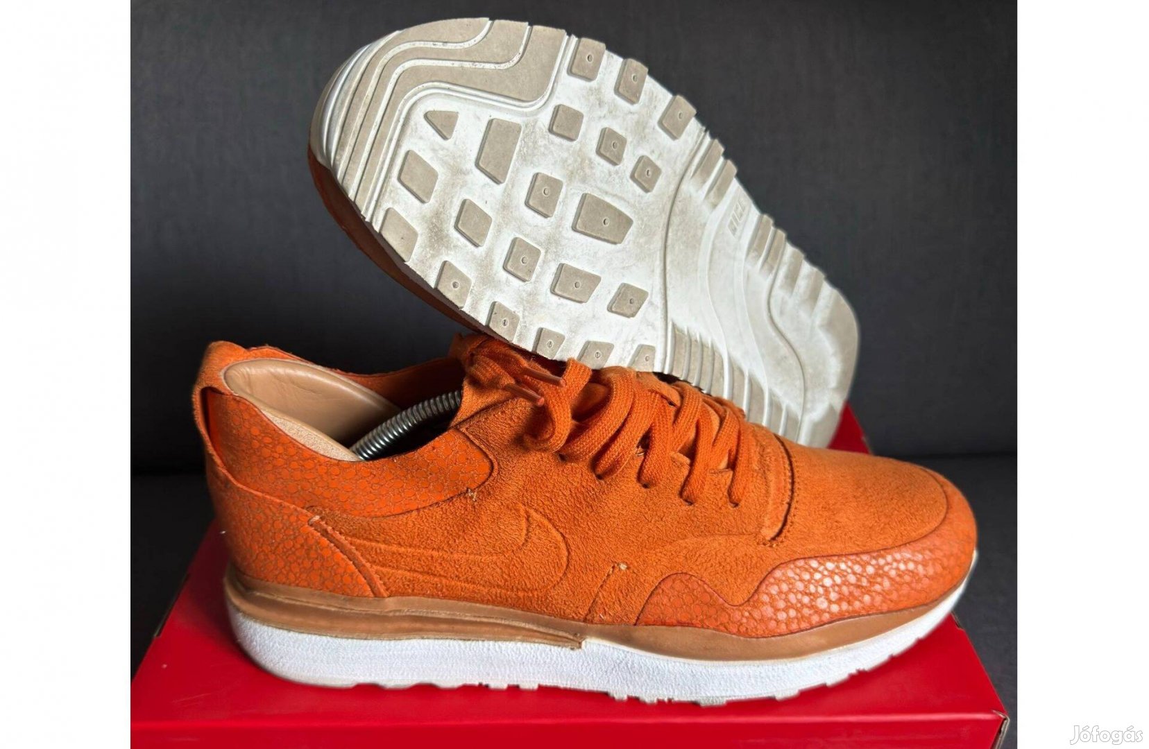 44-es Nike Air Safari Royal Russet Narancssárga Férfi Cipő Bőr