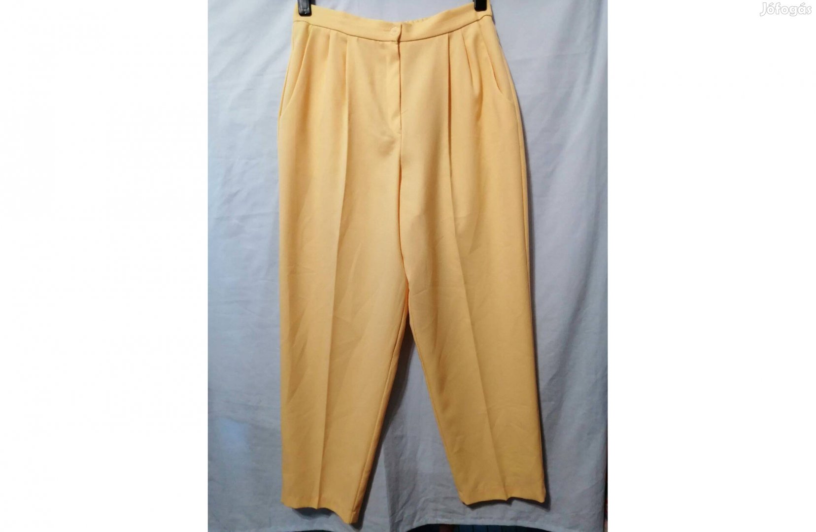 44-es női nyári sárga színű nadrág