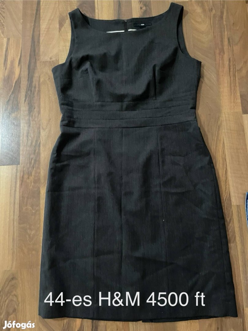 44-es sötétbarna női ruha H&M