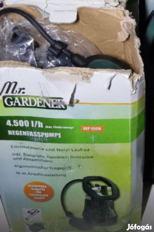 4500liter óránkénti vízhozammal tisztavíz szivattyú