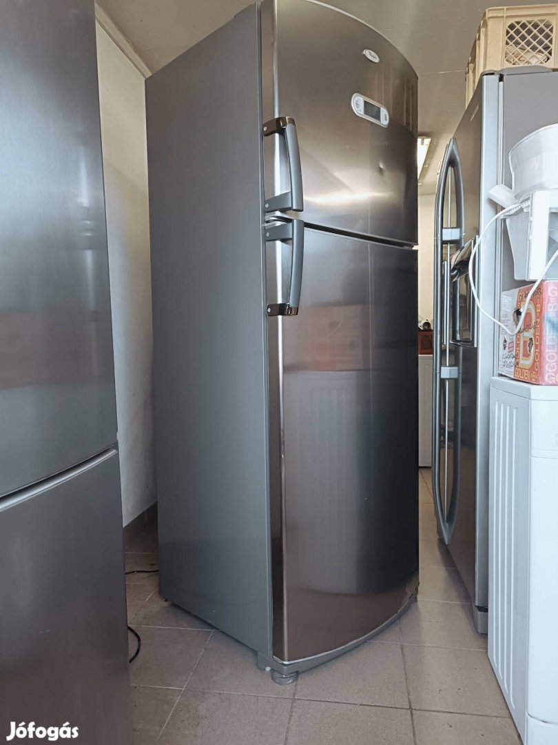 450l A+++, Inox, Whirlpool.érzék nofrost hűtőszekrény hűtőgép hűtő 