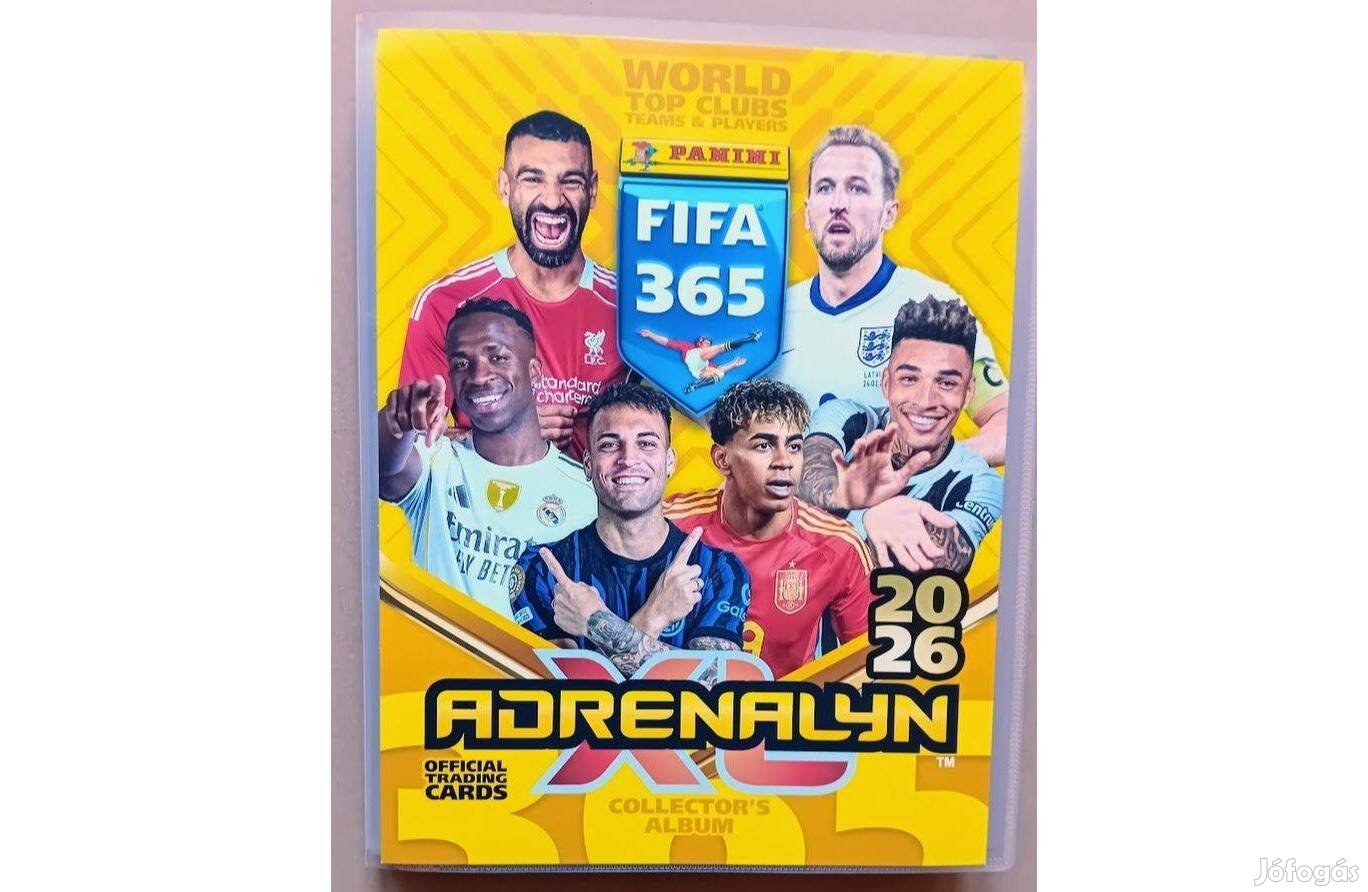 458 darab focis kártya, teljes, kigyűjtött Panini FIFA 365