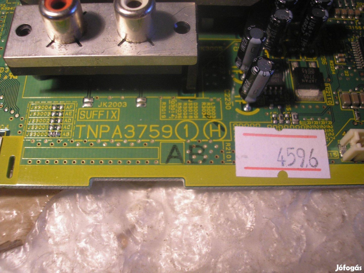 4596 Panasonic mainboard Tnpa3759 1H Suffix AB TH-42PV60EH