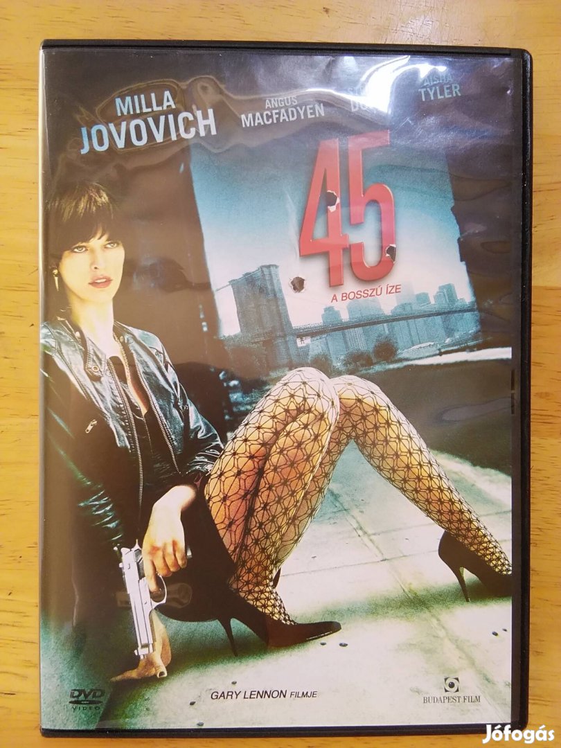 45 a bosszú íze újszerű dvd Milla Jovovich