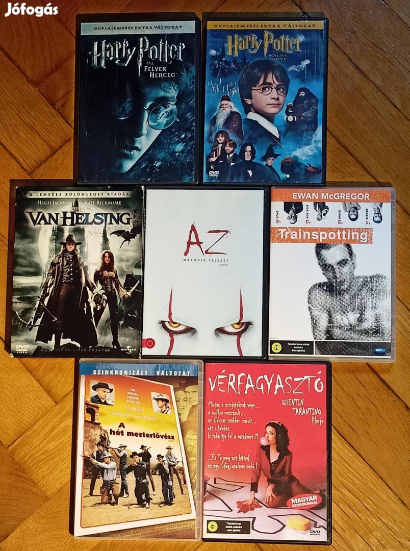 45 db DVD lemez egyben eladó