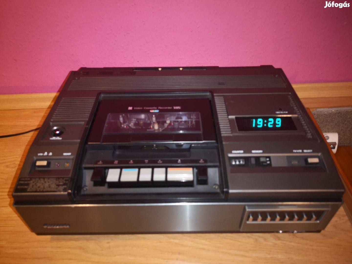 45 éves, szép, működő Panasonic NV-8610 VHS videomagnó gyűjtőknek