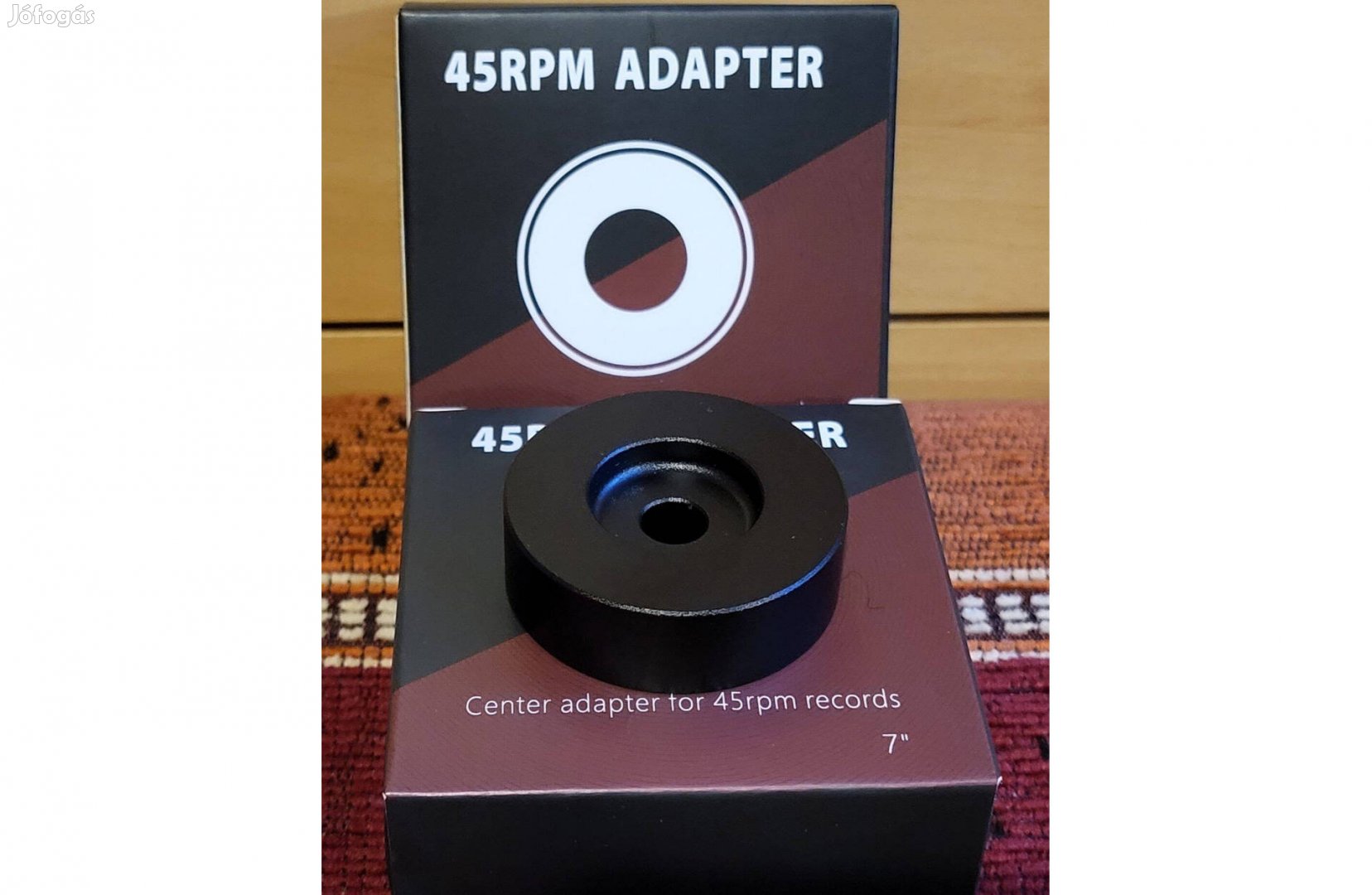 45-ös kislemez adapter korong Alumínium lemezjátszó vinyl