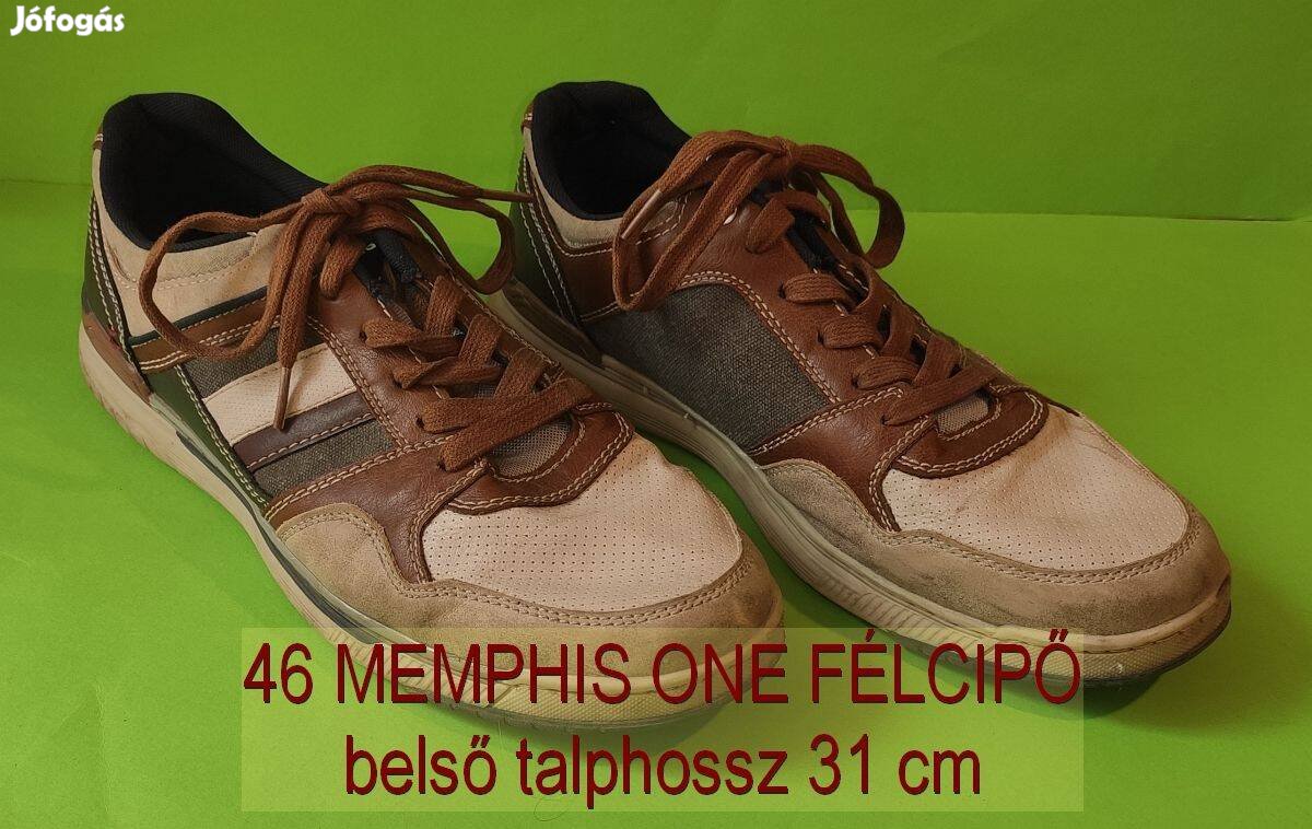 46 -os Memphis One sportos cipő fűzős bh 31cm hibátlan Bp. 12. ker