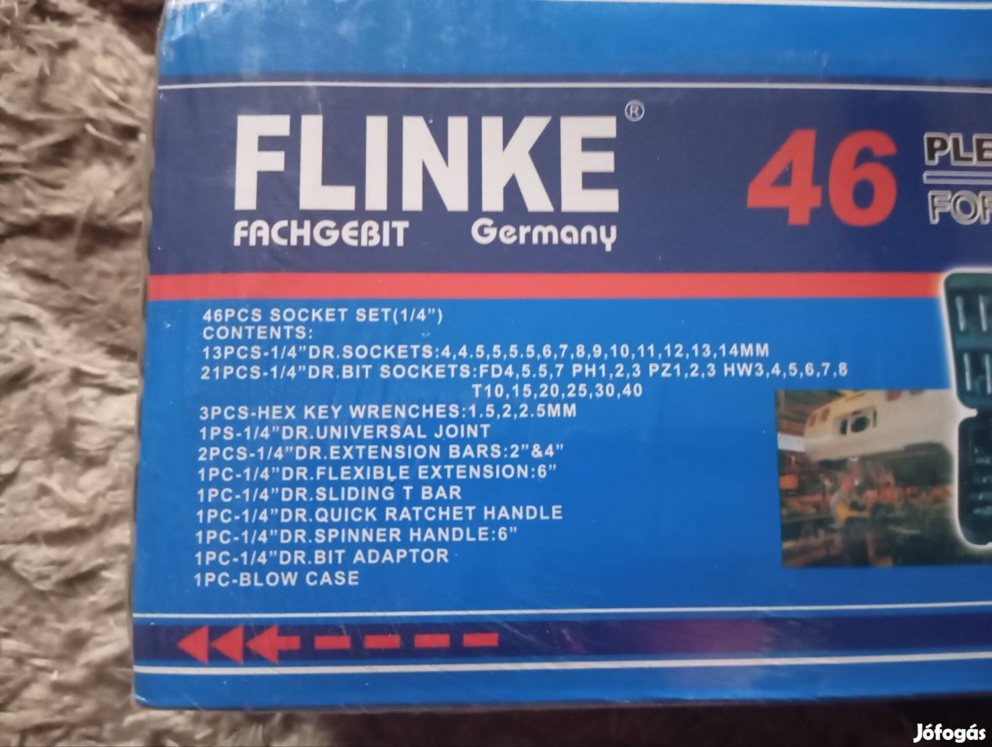 46 db os krova készlet 