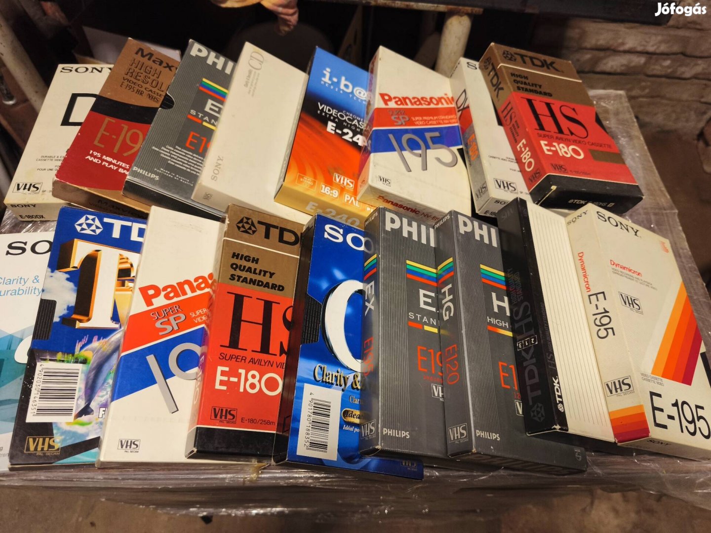 46 db vhs video kazetta