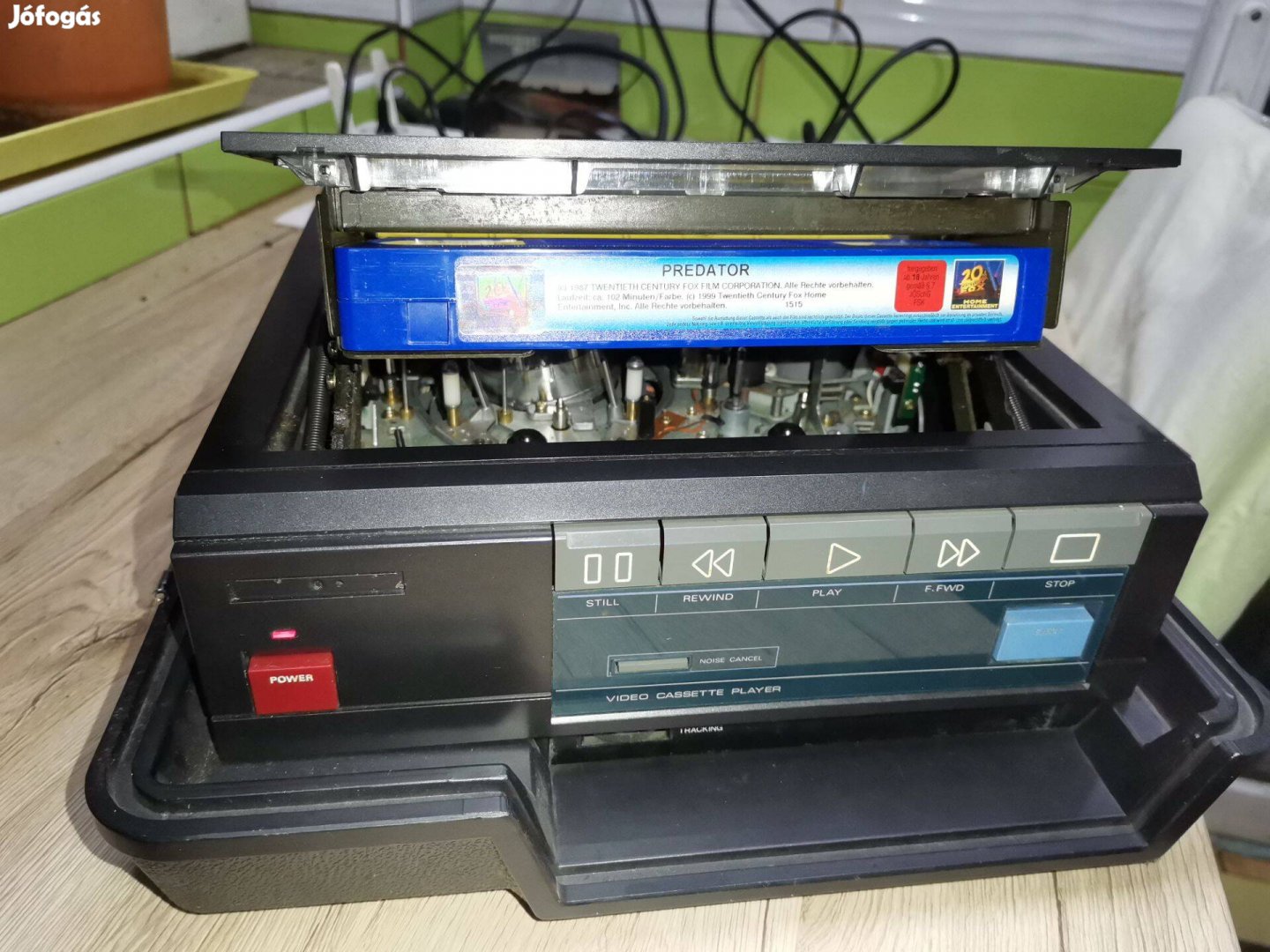 46 éves Első Generációs VHS Funai VIP-1000 Video Player