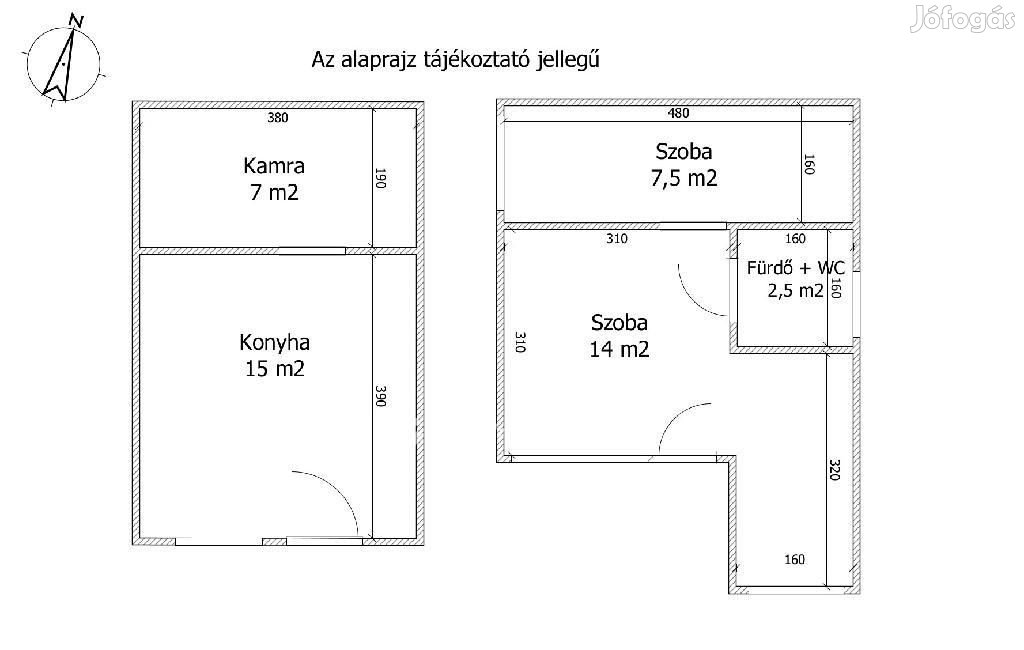 46 nm-es ház eladó Balatongyörök
