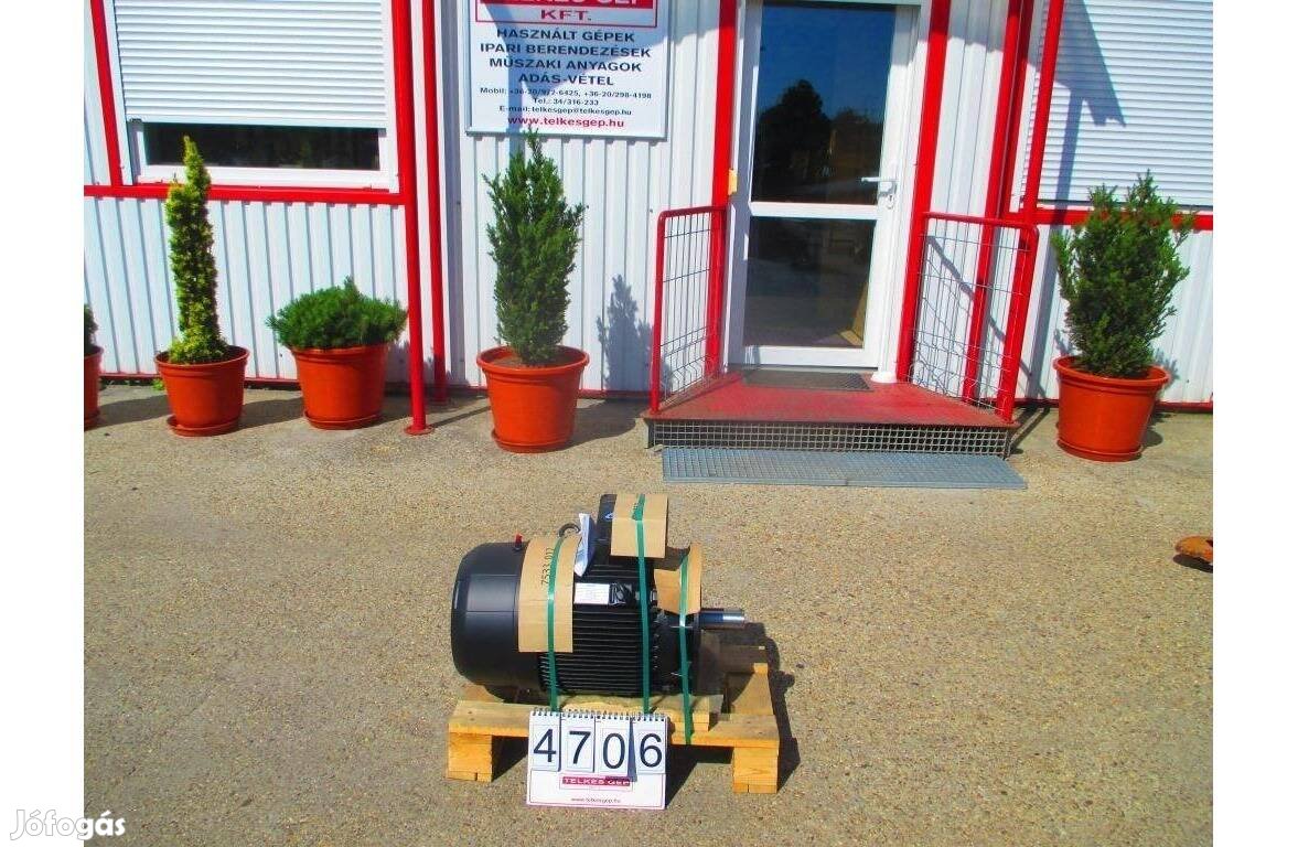 4706 - Új Villanymotor peremes 18,5 kW