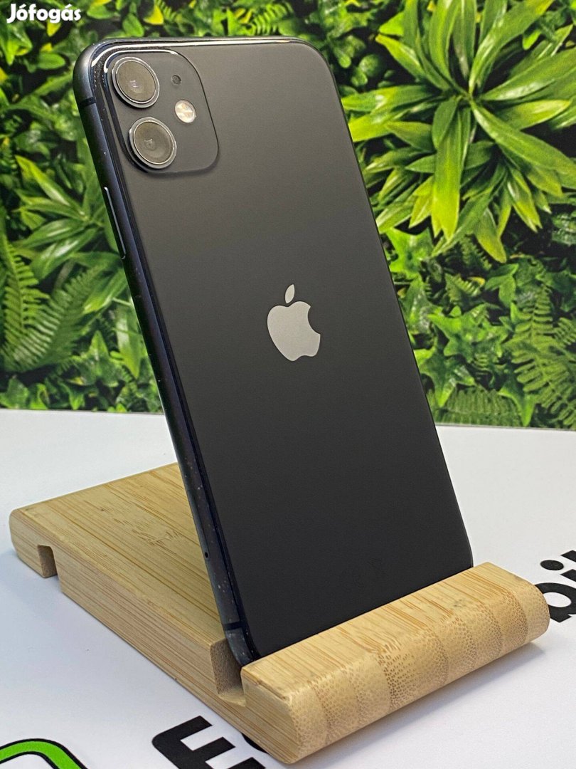 4841Apple iphone 11 64GB 100% akkumulátor, független!