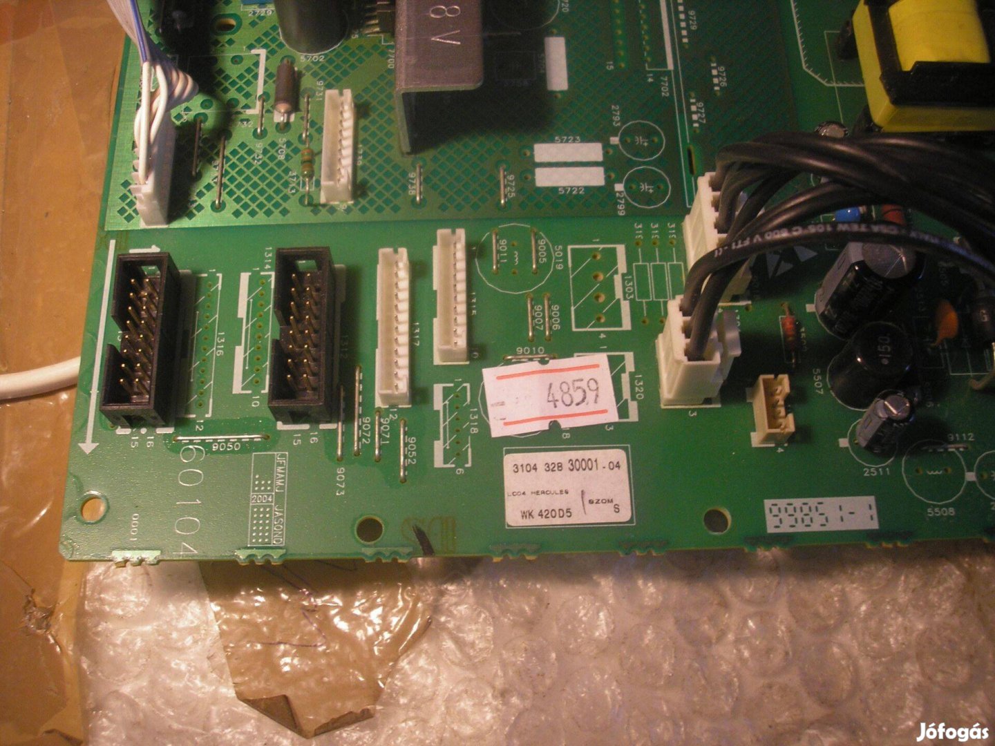 4859 Philips 30PF9946/12 tápegység végfok 3104 328 30001 WK 432 D2