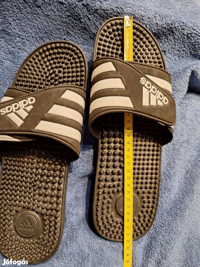 48-as férfi papucsok. Adidas, klumpa és 2 pántosak, különböző áron