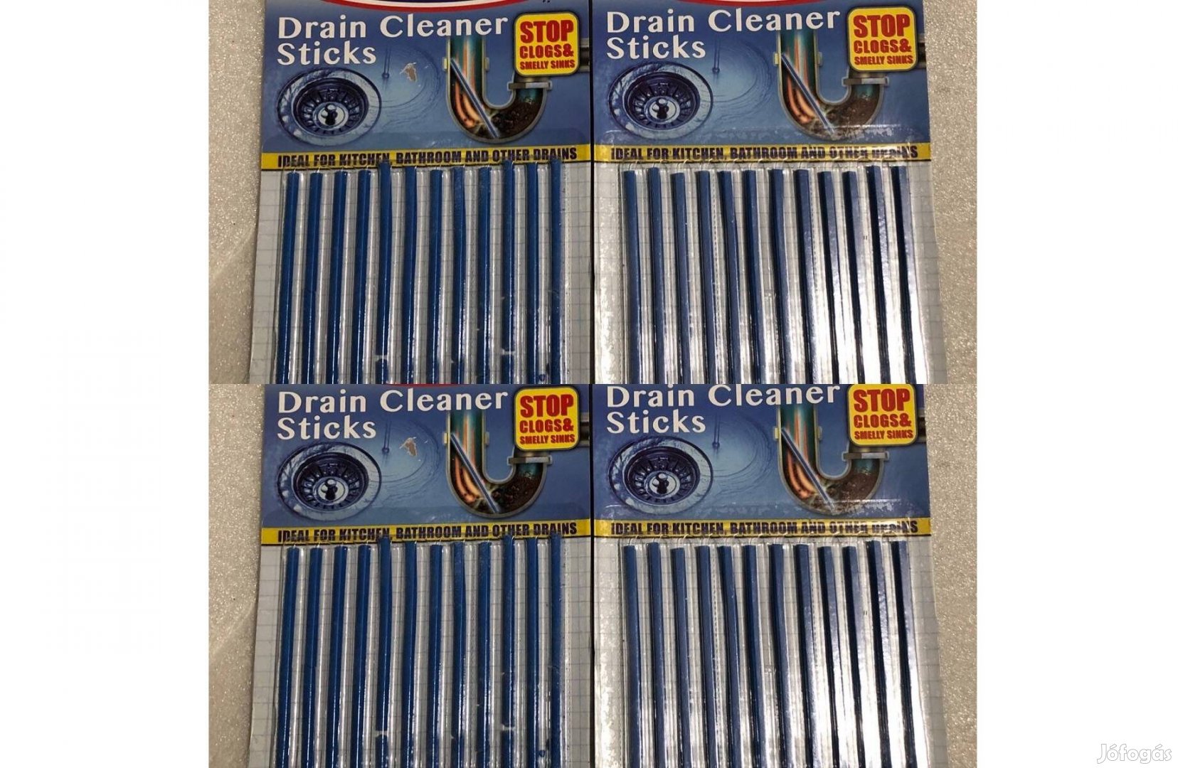 48db Háztartási Lefolyó tisztító pálca lefolyótisztító