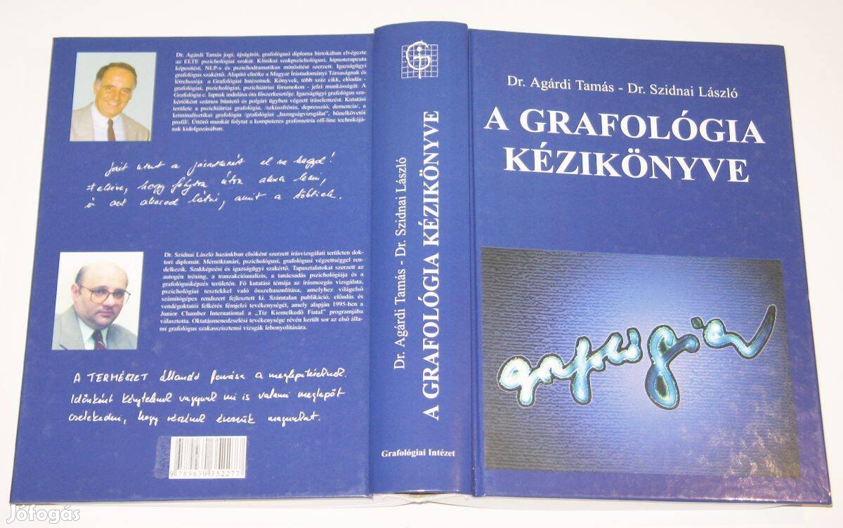 4990 Ft újszerű A grafológia kézikönyve tankönyv ritkaság Bp. 12.ker