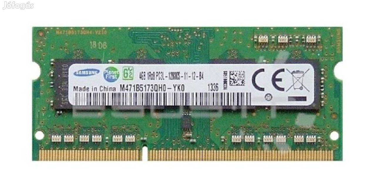 4GB DDR3 1600MHz notebook memória