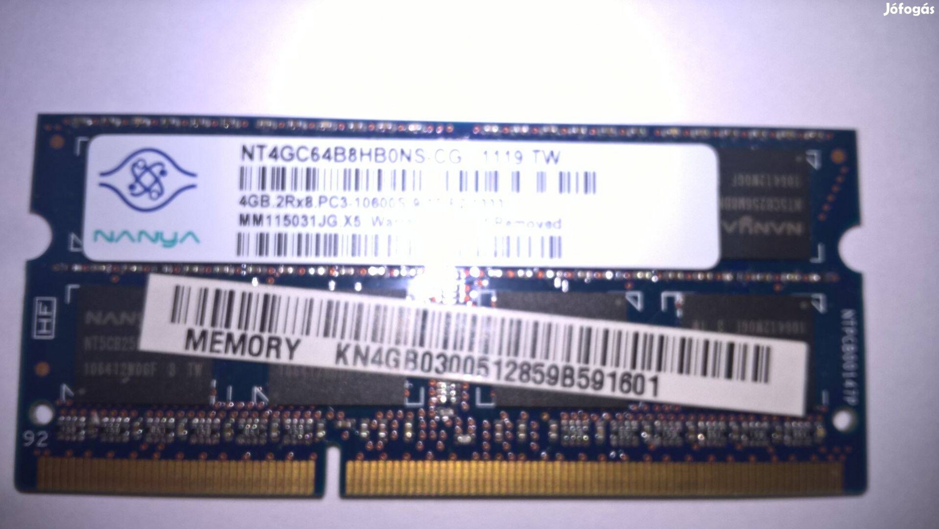 4GB DDR3 Laptop Ram