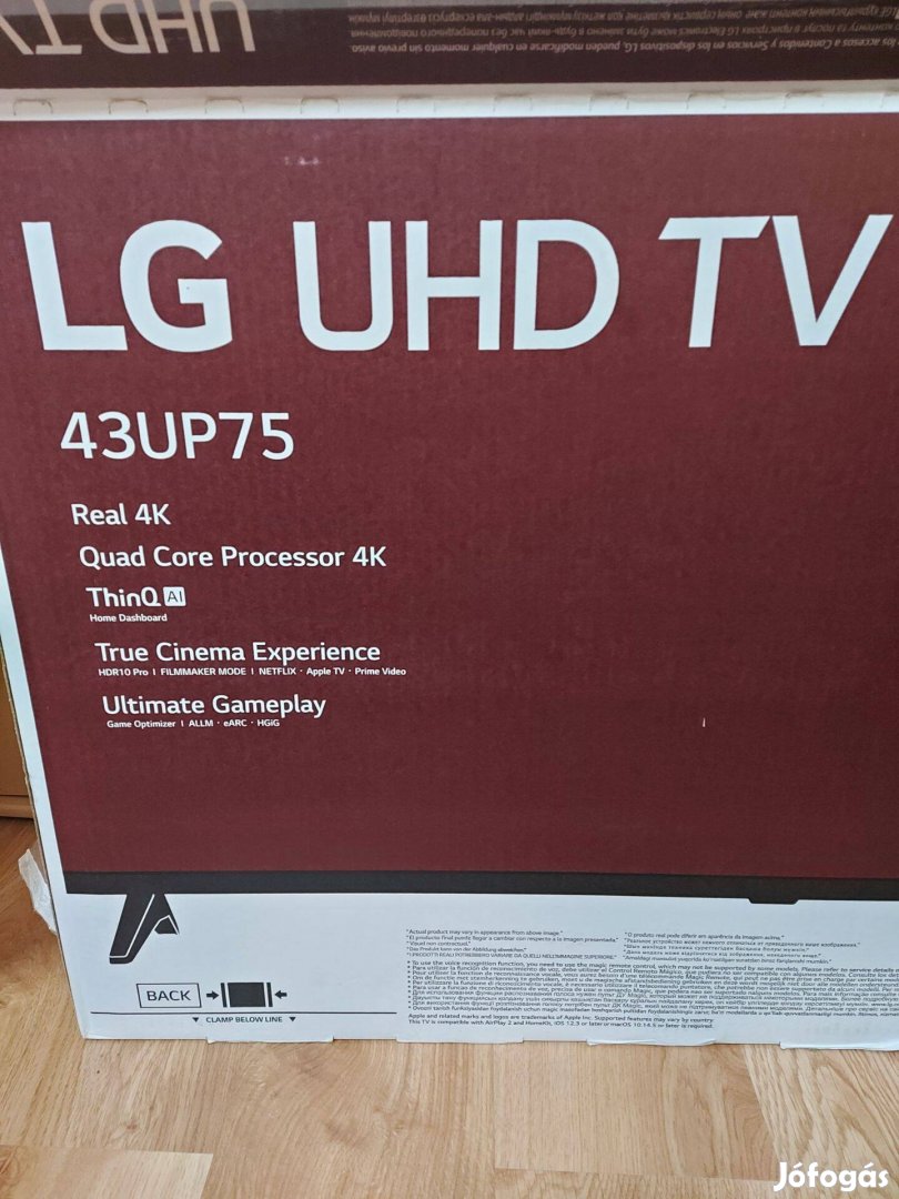 4K Lg uhd tv eladó