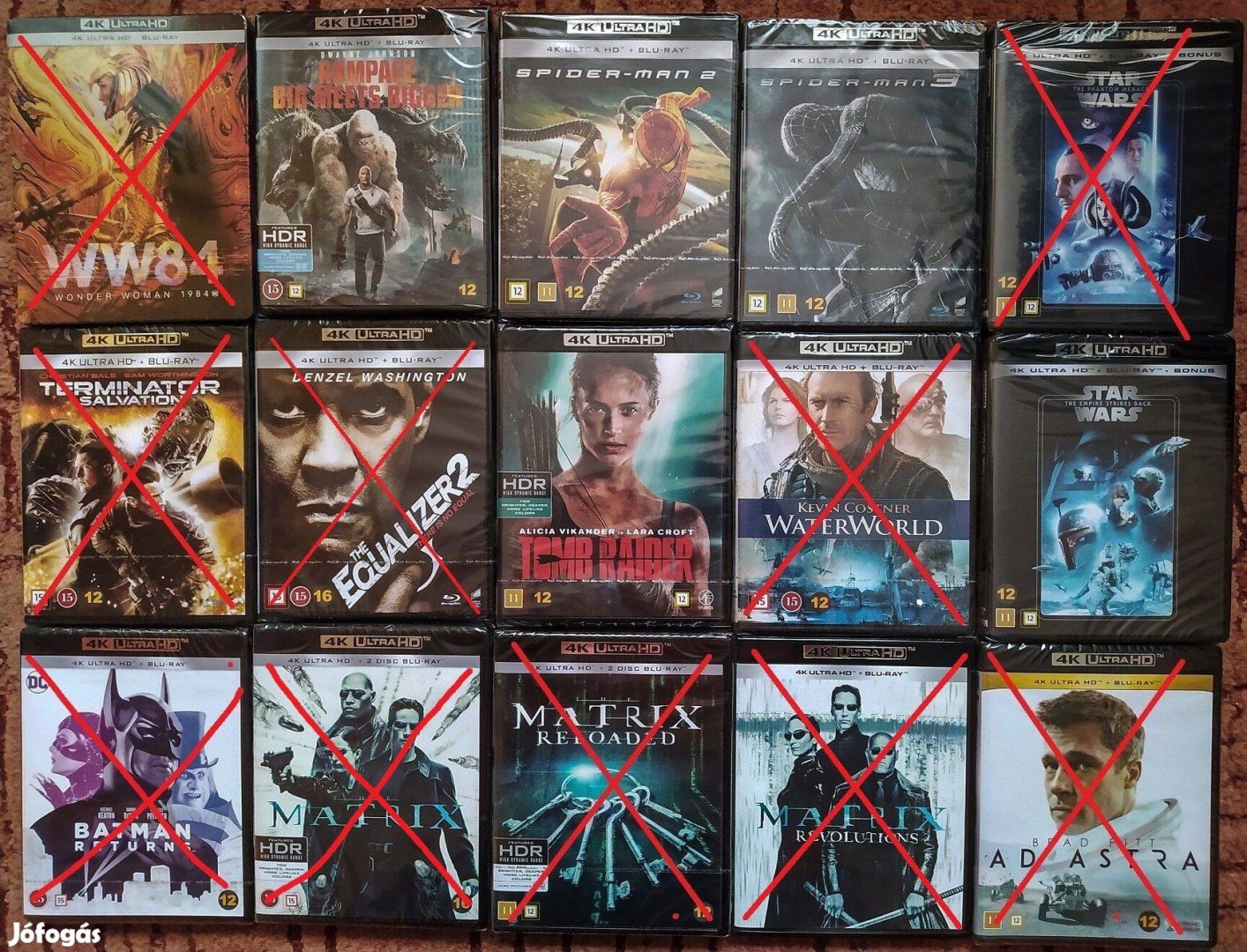 4K UHD + BD filmek