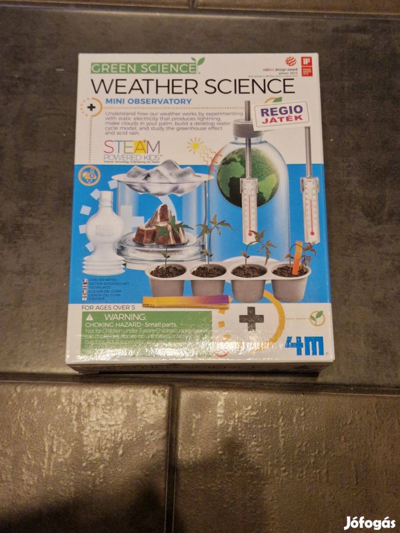 4M Weather Science Új, bontatlan