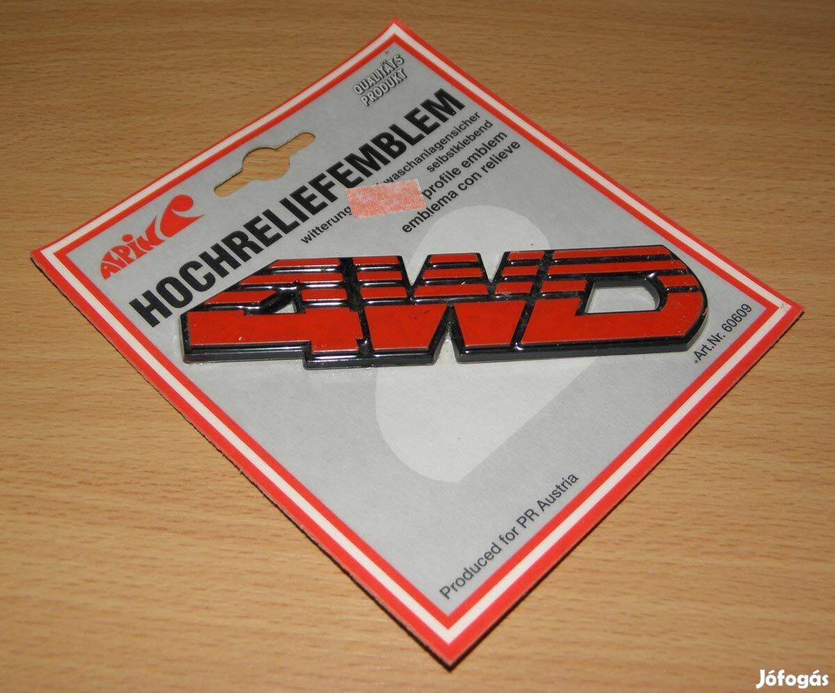 4WD autó dísz öntapadó matrica dekor dekoráció optikai tuning