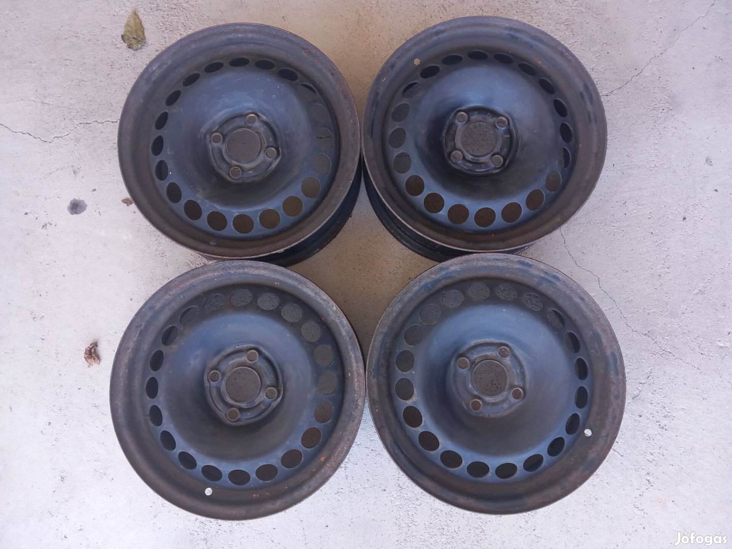 4X100 Opel Lemezfelni 15"