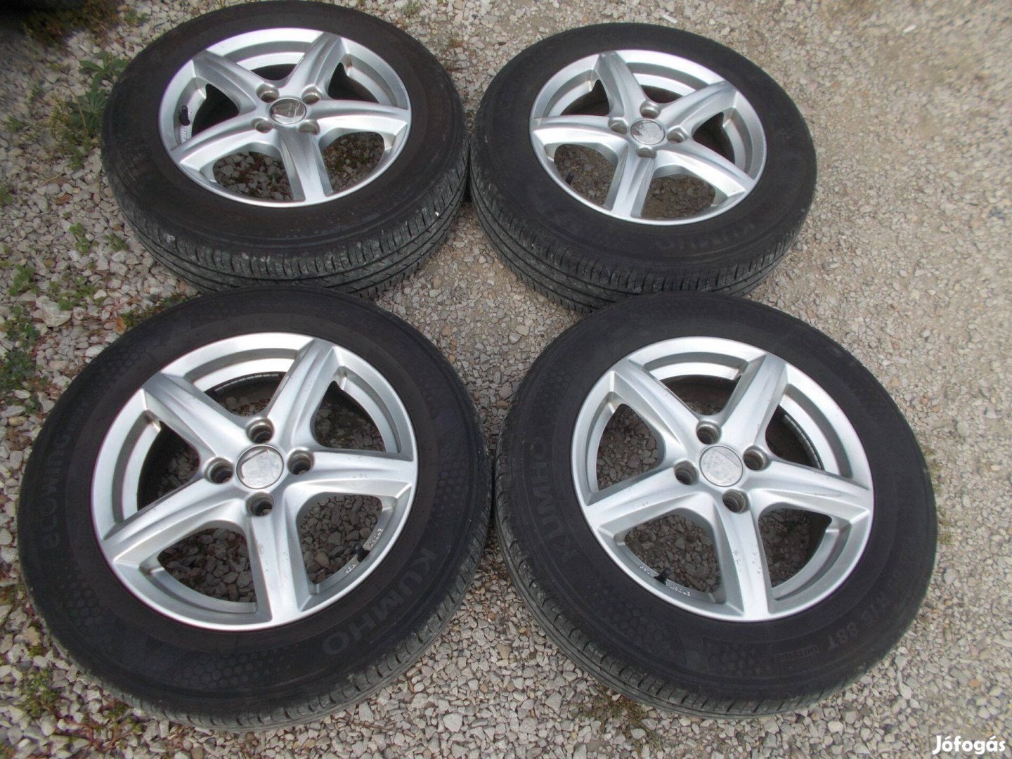 4X100 R15 Dacia Brock Alufelni Gumival