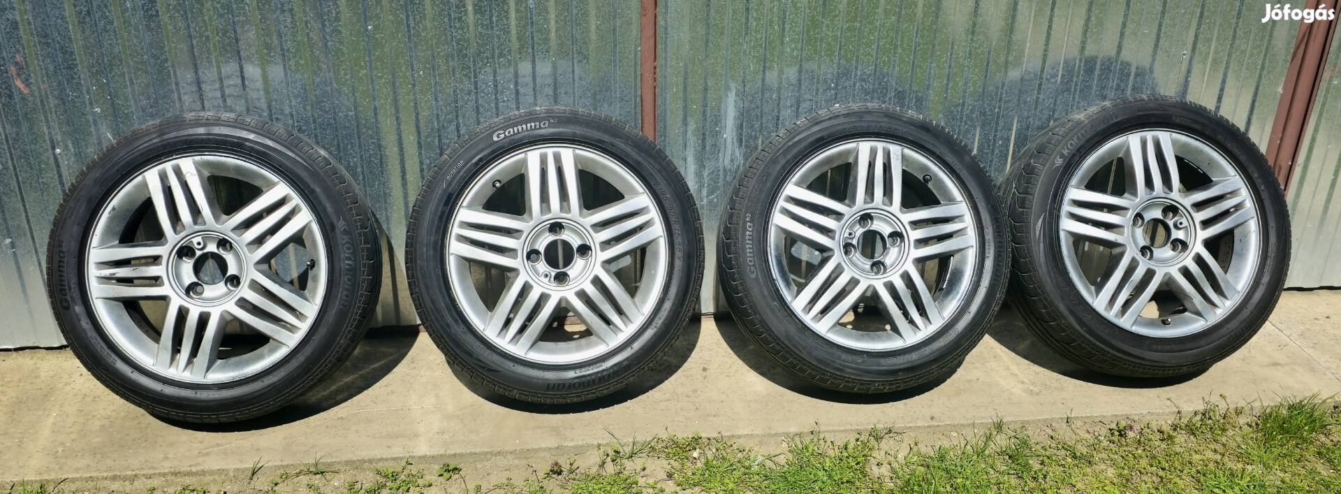 4X100 alufelni 19550R16 gumival