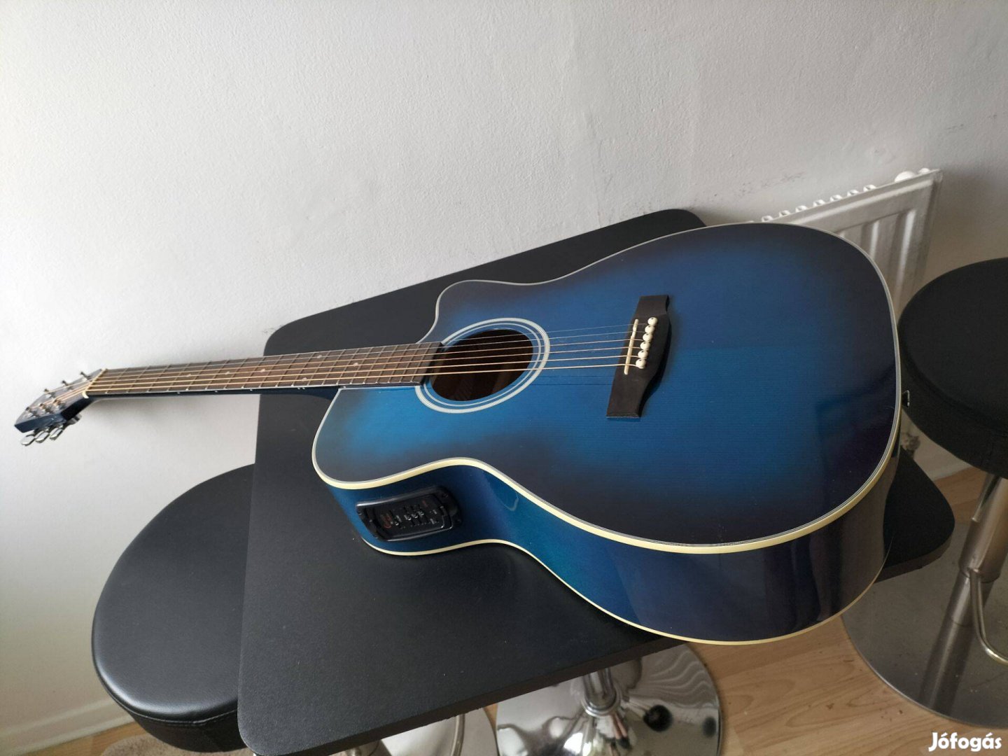 4/4-es Ashland by Crafter kék akusztikus gitár eladó
