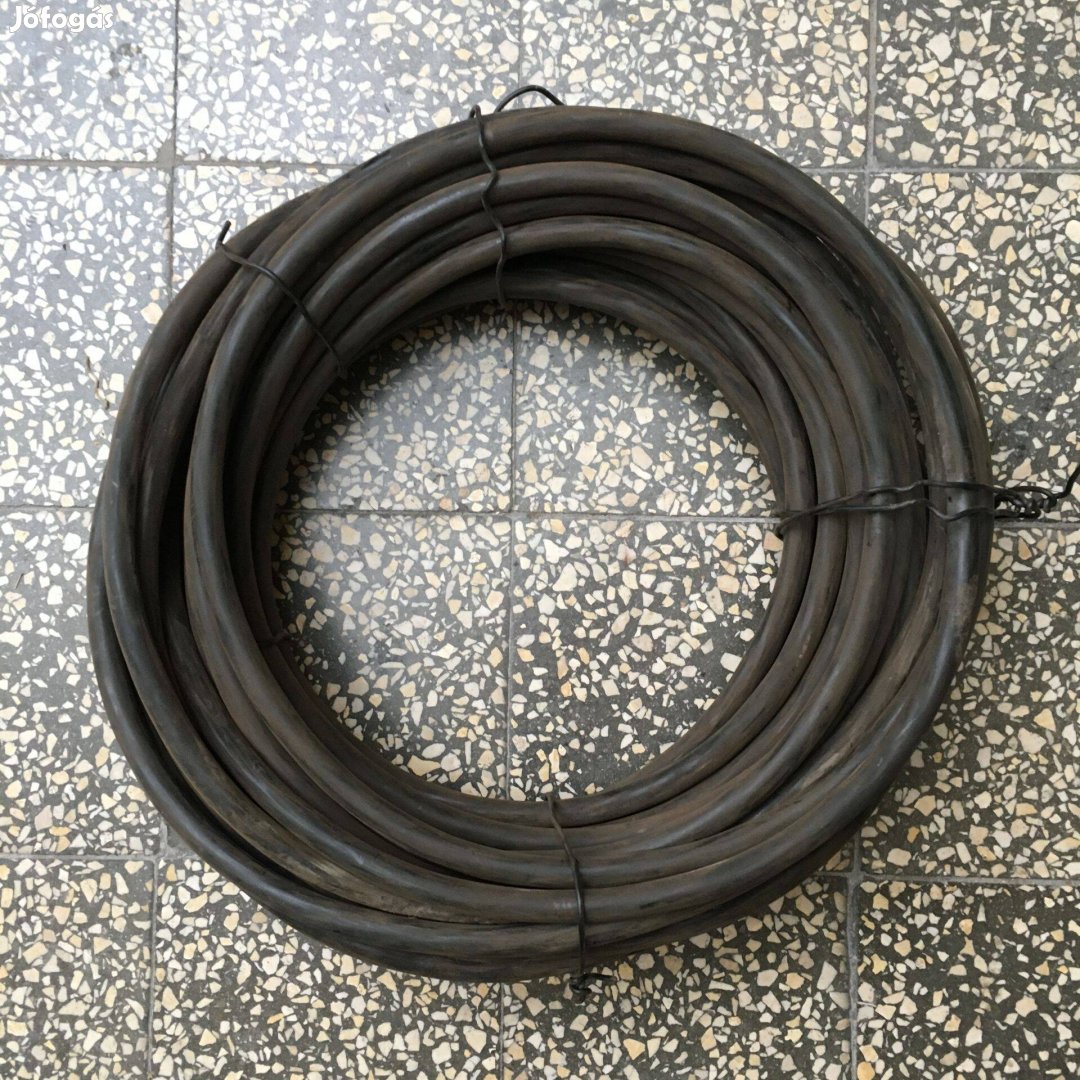 44 sodrott réz-vezetős gumikábel