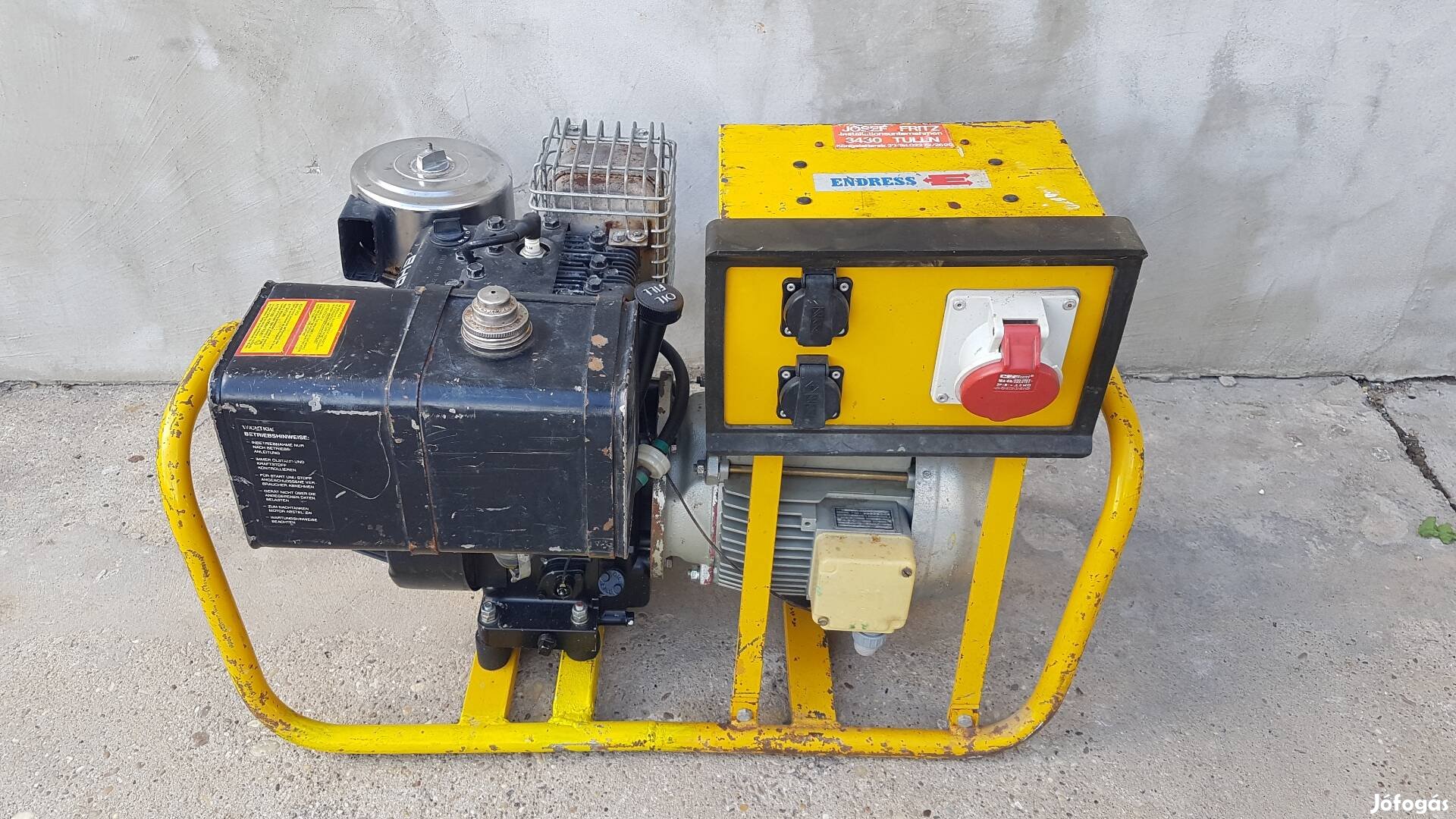 4.5 KVA-os aggregátor