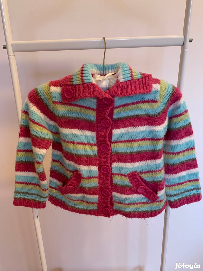 4 5 évesre kötött édes kardigán pulóver pulcsi