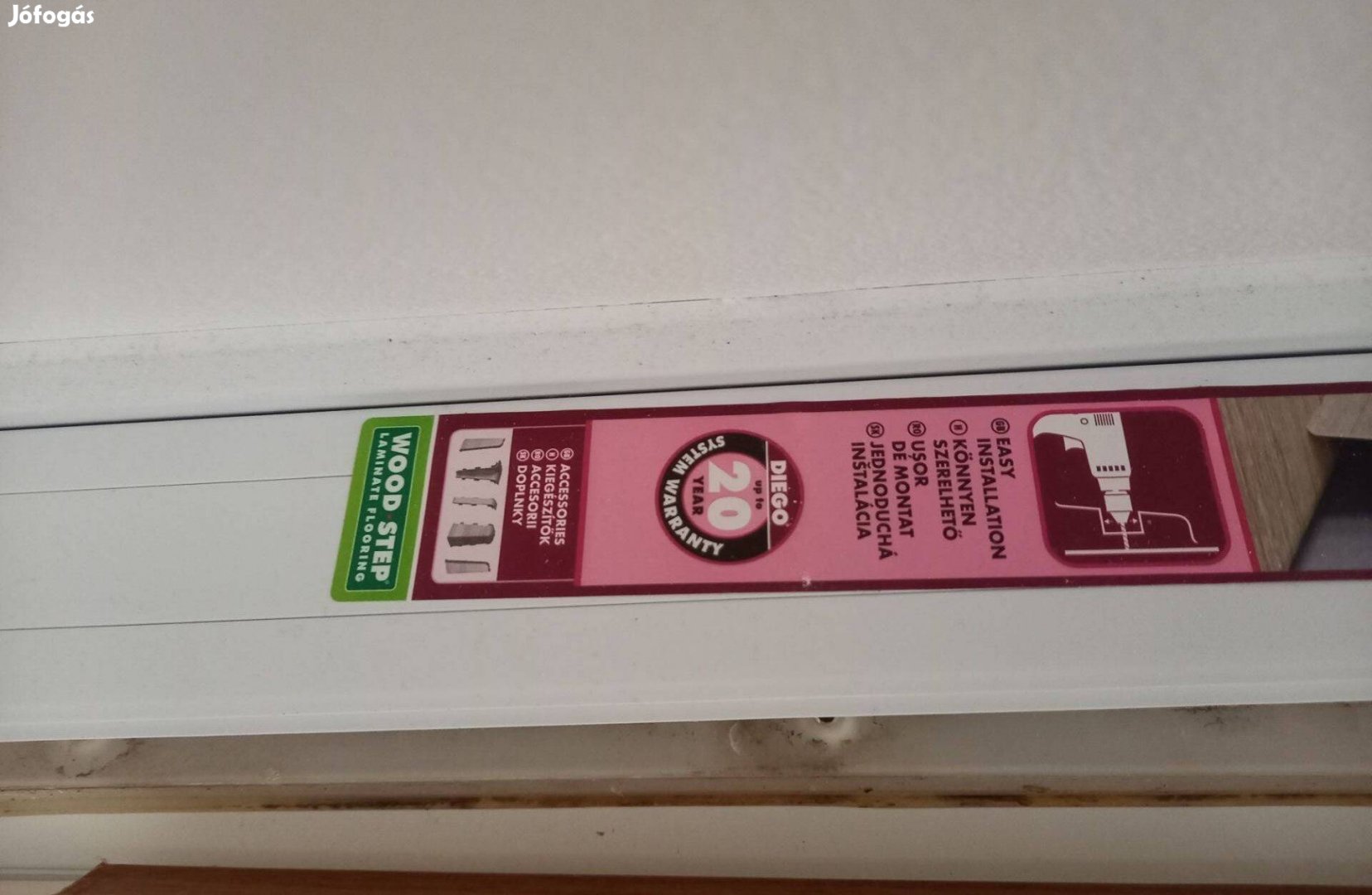 4,5 szál Diego Plastic 60 fehér könnyen szerelhető