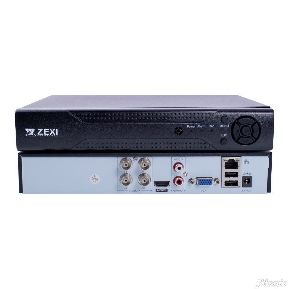 4 CSATORNÁS 5MP-N AHD DVR RÖGZITŐ H.265