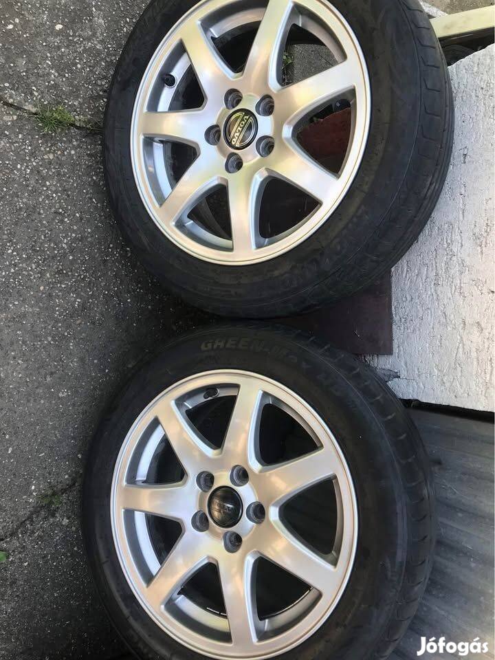 4 DB 16 colos alufelni nyári gumival, 60 %-os Volvo felnivel